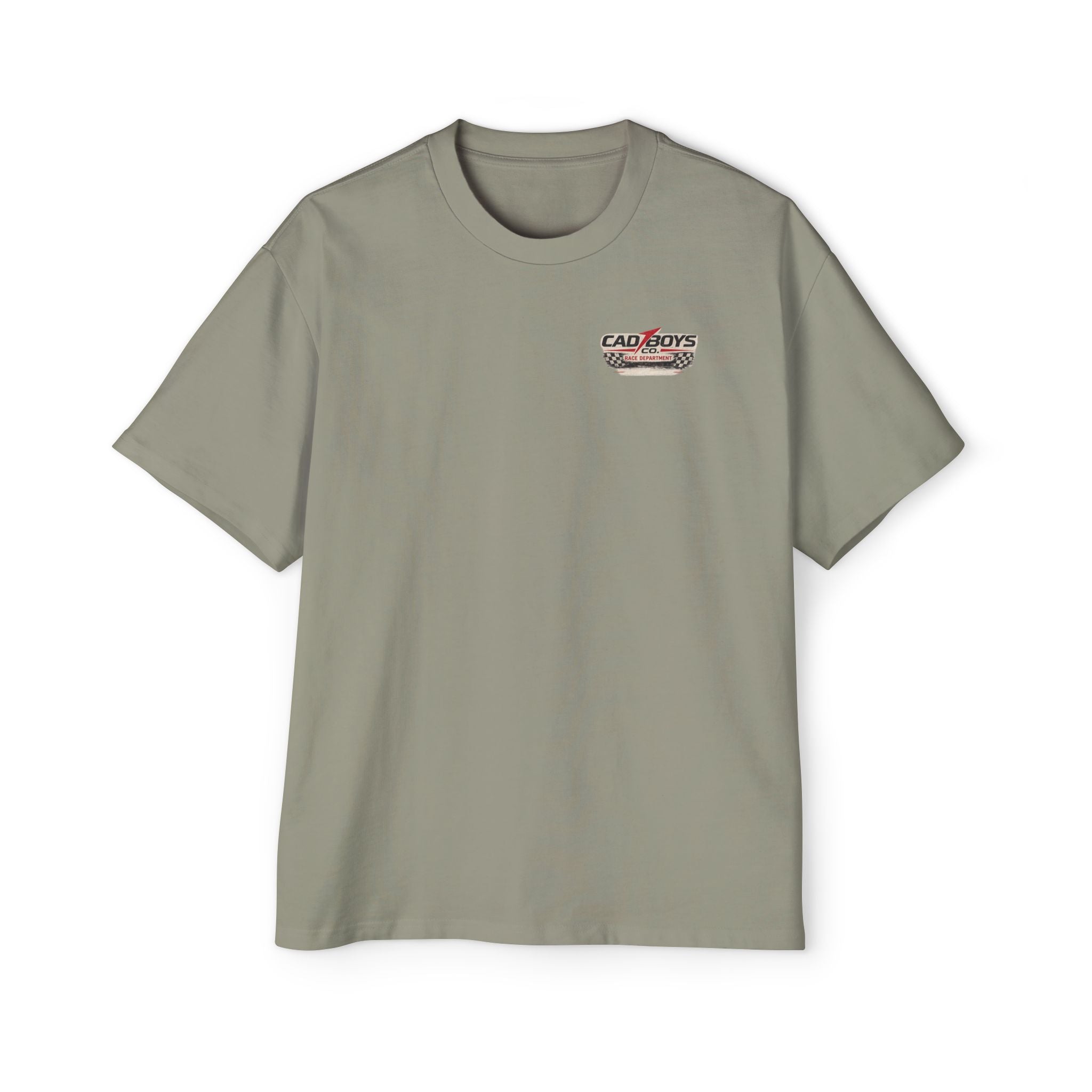 Cad Boys Daytona Racing Tee — Men's Oversized Car Graphic T-Shirt
