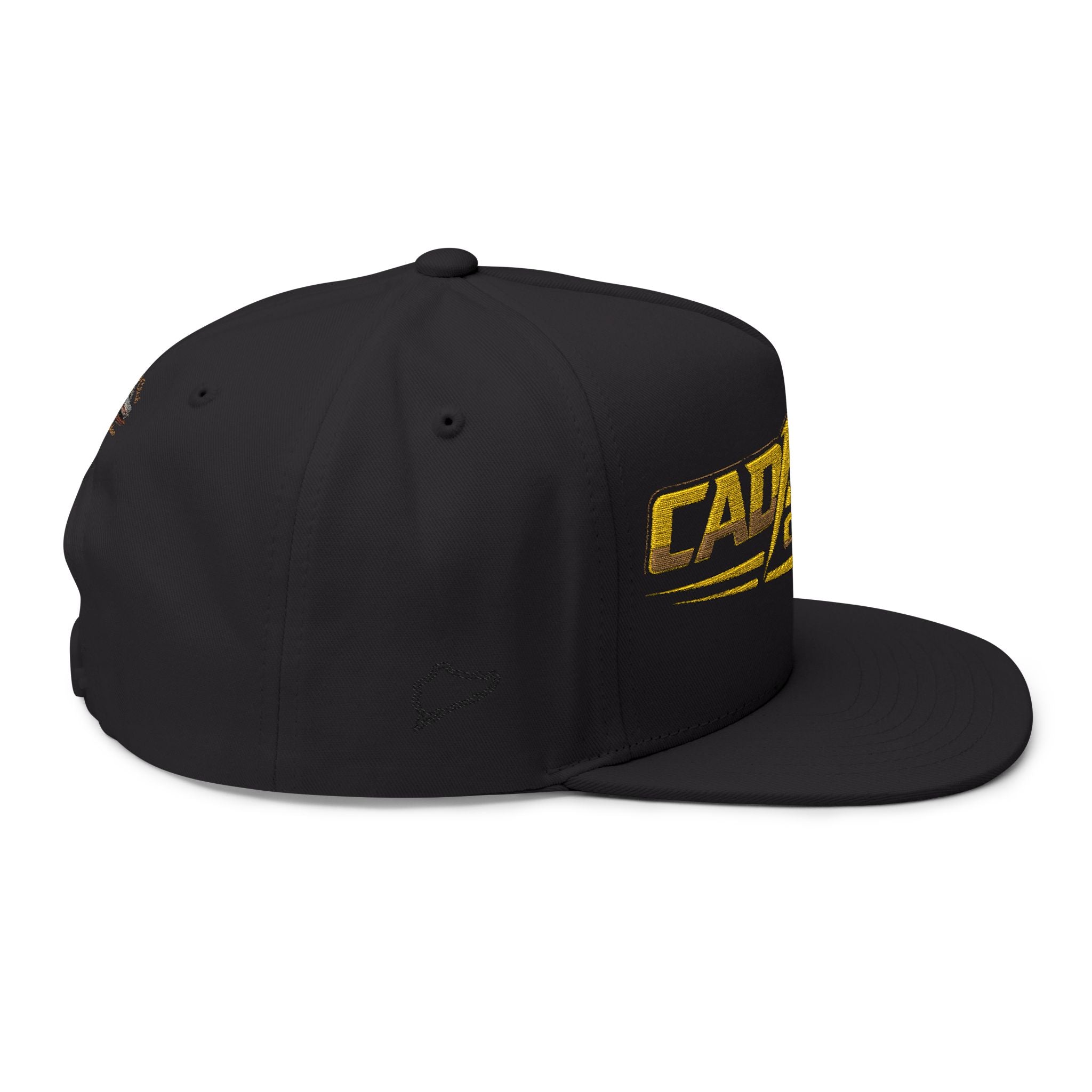 Flat Bill Cap — Embroidered "Cadboys Co." Streetwear Snapback