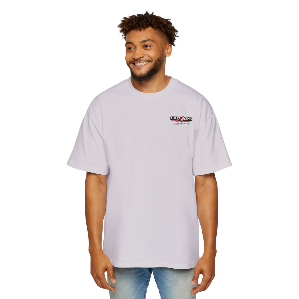 Cad Boys JDM inspired Oversized Tee — Retro Miami Racing Graphic T-Shirt