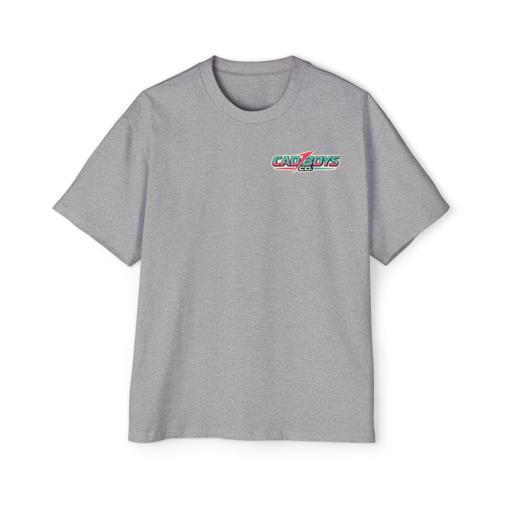 Cad Boys Vintage Race Car Tee — Men's Oversized Graphic Shirt