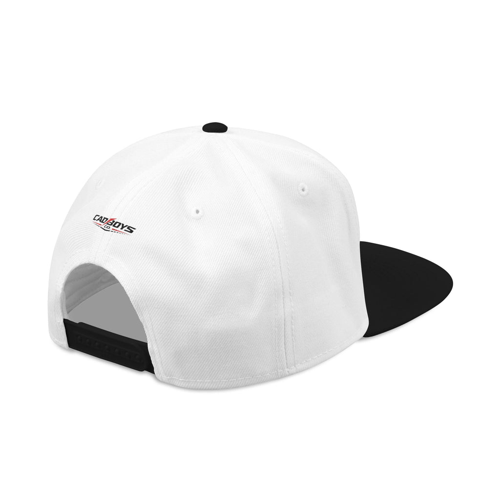 Snapback Hat — Retro Racing 'Boys' Embroidered Patch Cap