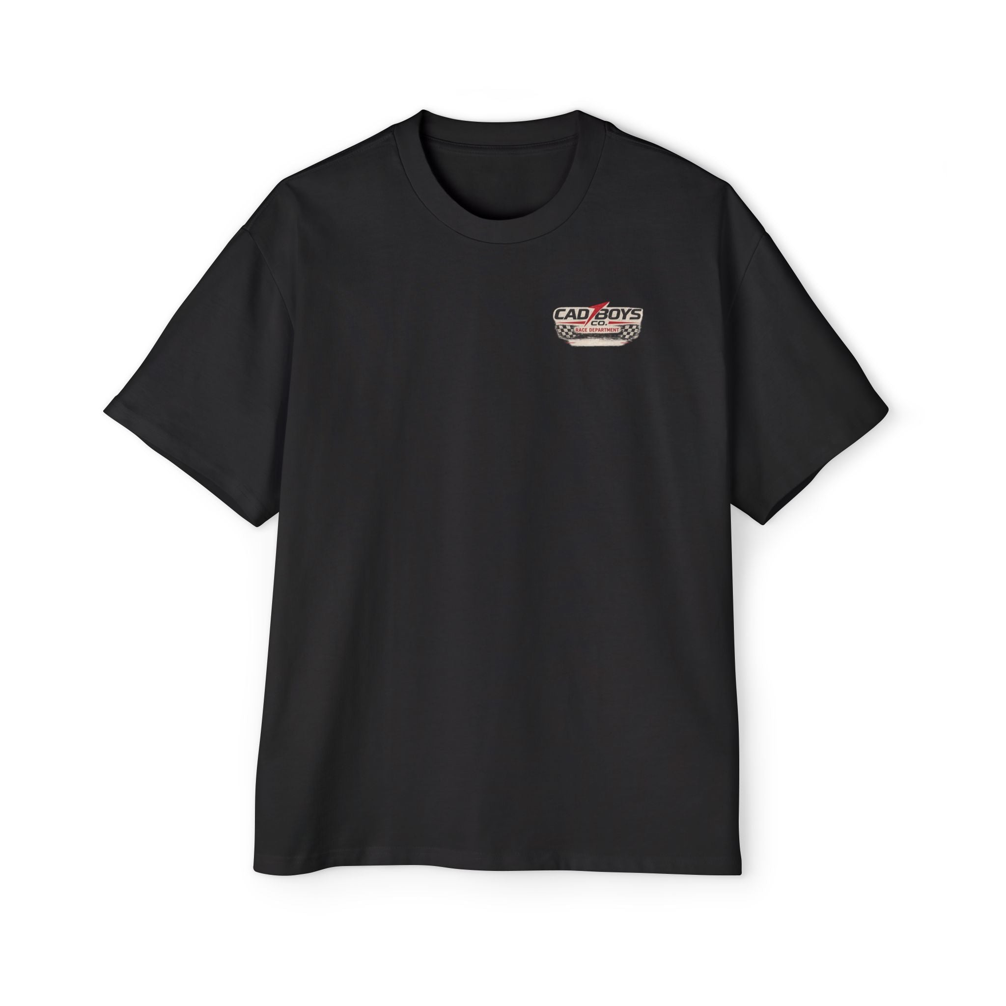Cad Boys Daytona Racing Tee — Men's Oversized Car Graphic T-Shirt