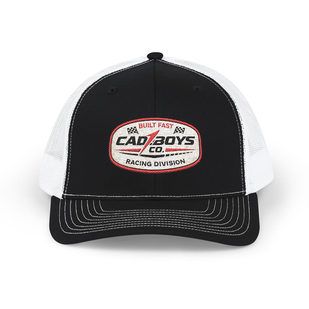 Cad Boys Racing Division Trucker Cap – Vintage Patch Snapback Hat