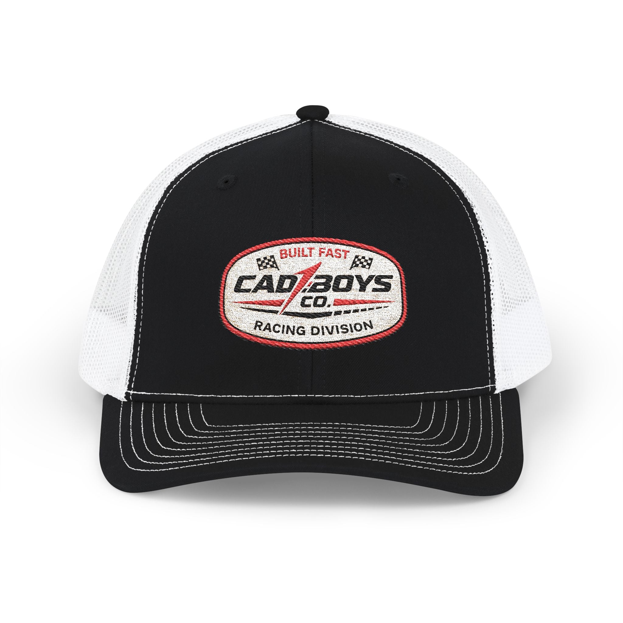 Cad Boys Racing Division Trucker Cap – Vintage Patch Snapback Hat