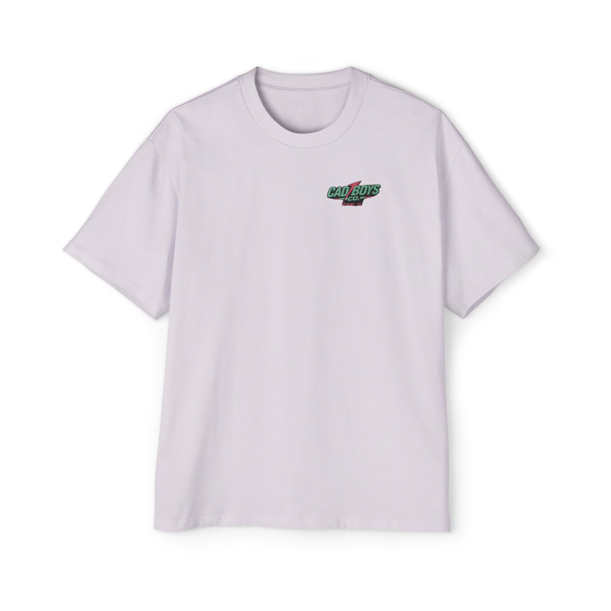 Cad Boys Midnight Run Oversized Tee — Retro Miami Racing Graphic T-Shirt