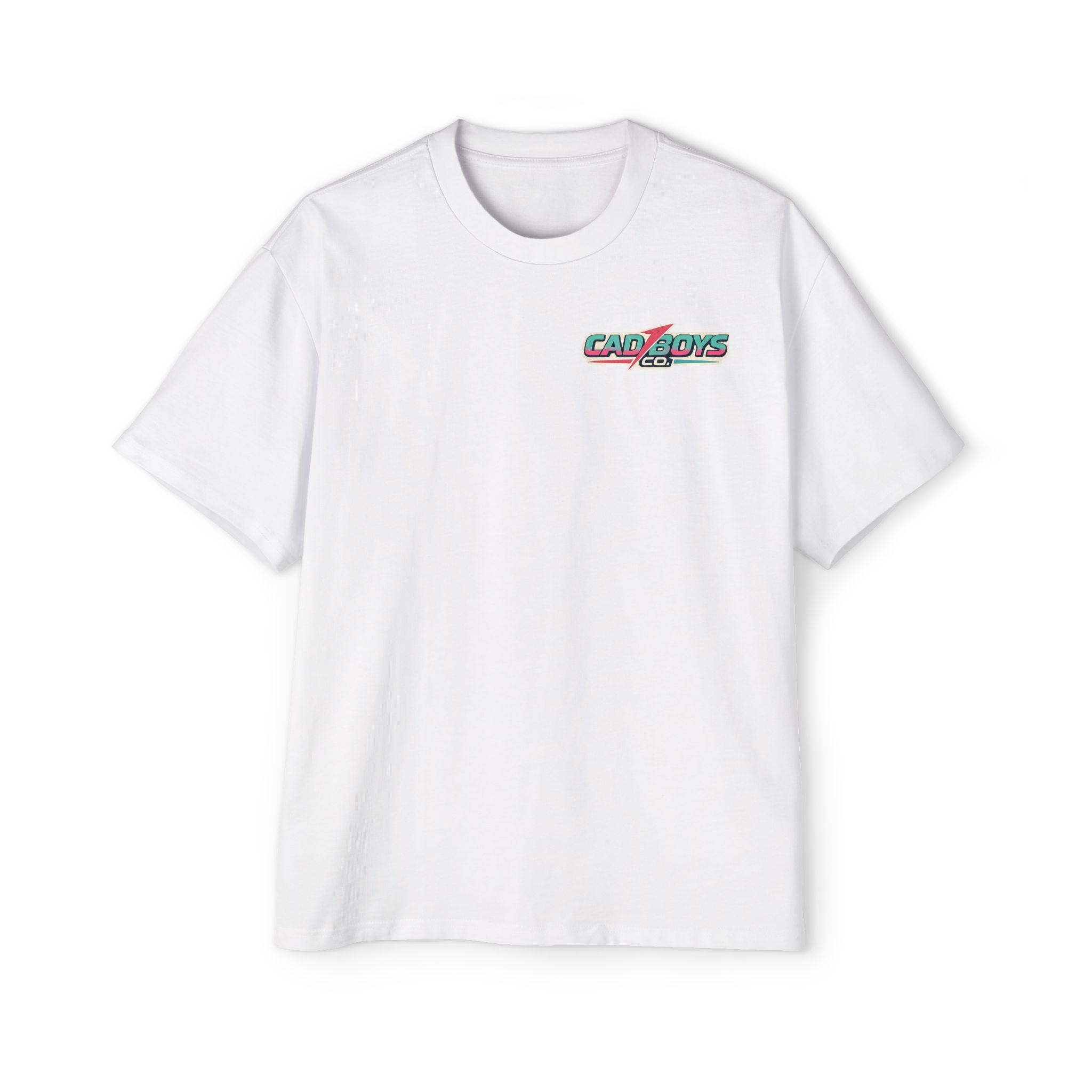 Cad Boys Vintage Race Car Tee — Men's Oversized Graphic Shirt