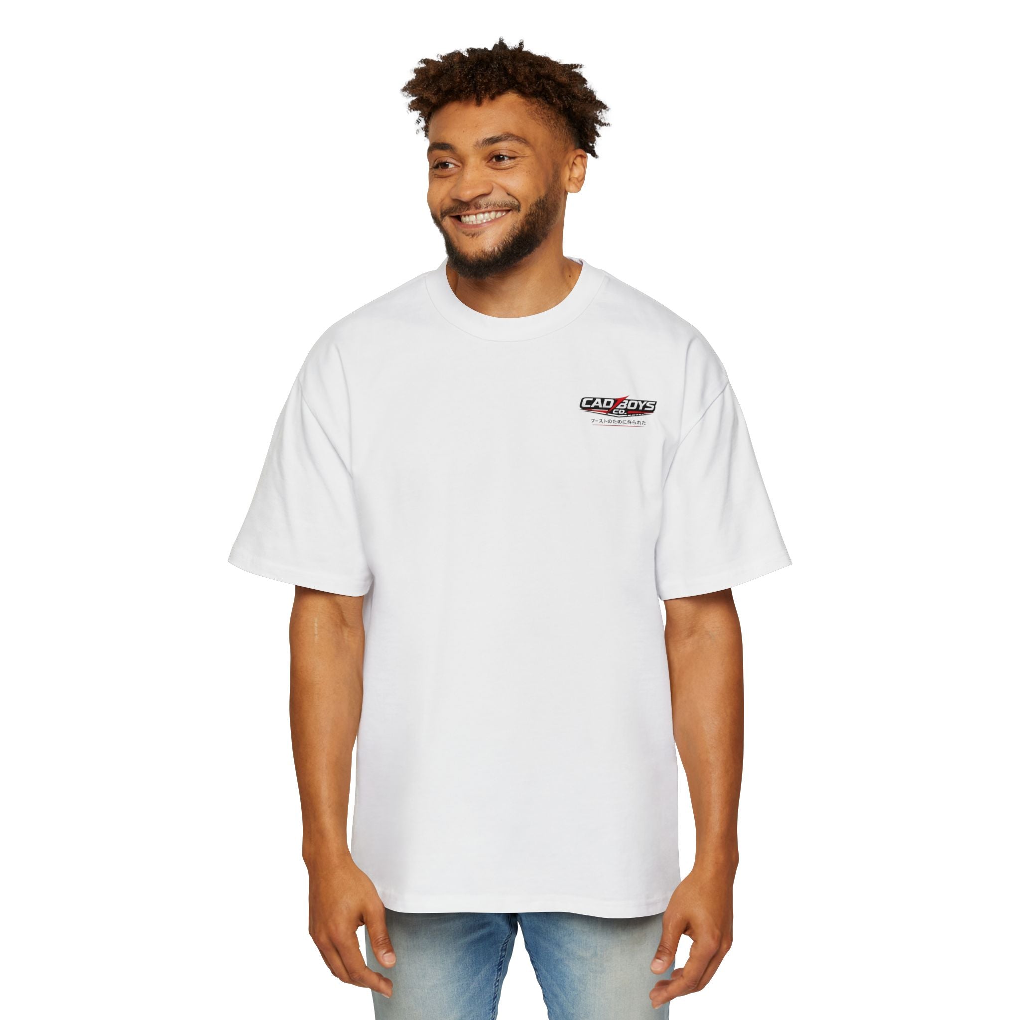 Cad Boys JDM inspired Oversized Tee — Retro Miami Racing Graphic T-Shirt