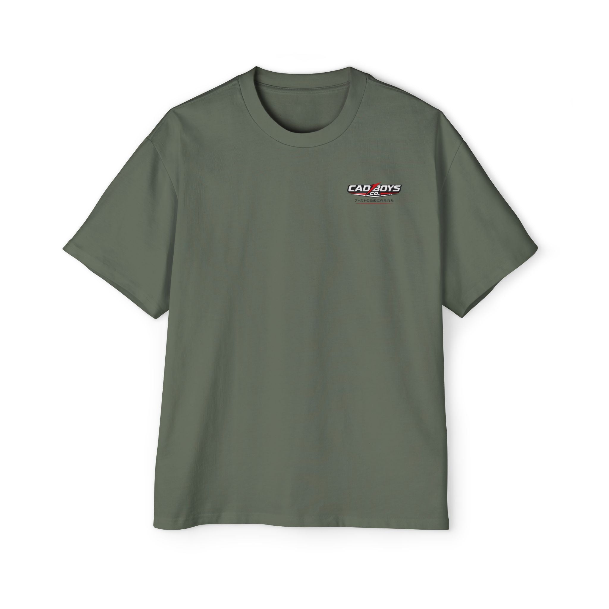 Cad Boys JDM inspired Oversized Tee — Retro Miami Racing Graphic T-Shirt