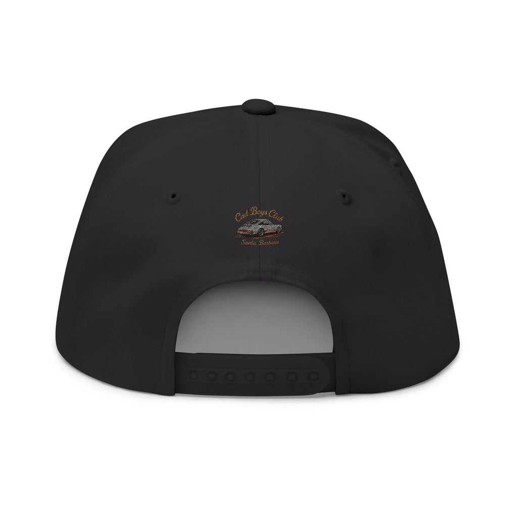 Flat Bill Cap — Embroidered "Cadboys Co." Streetwear Snapback