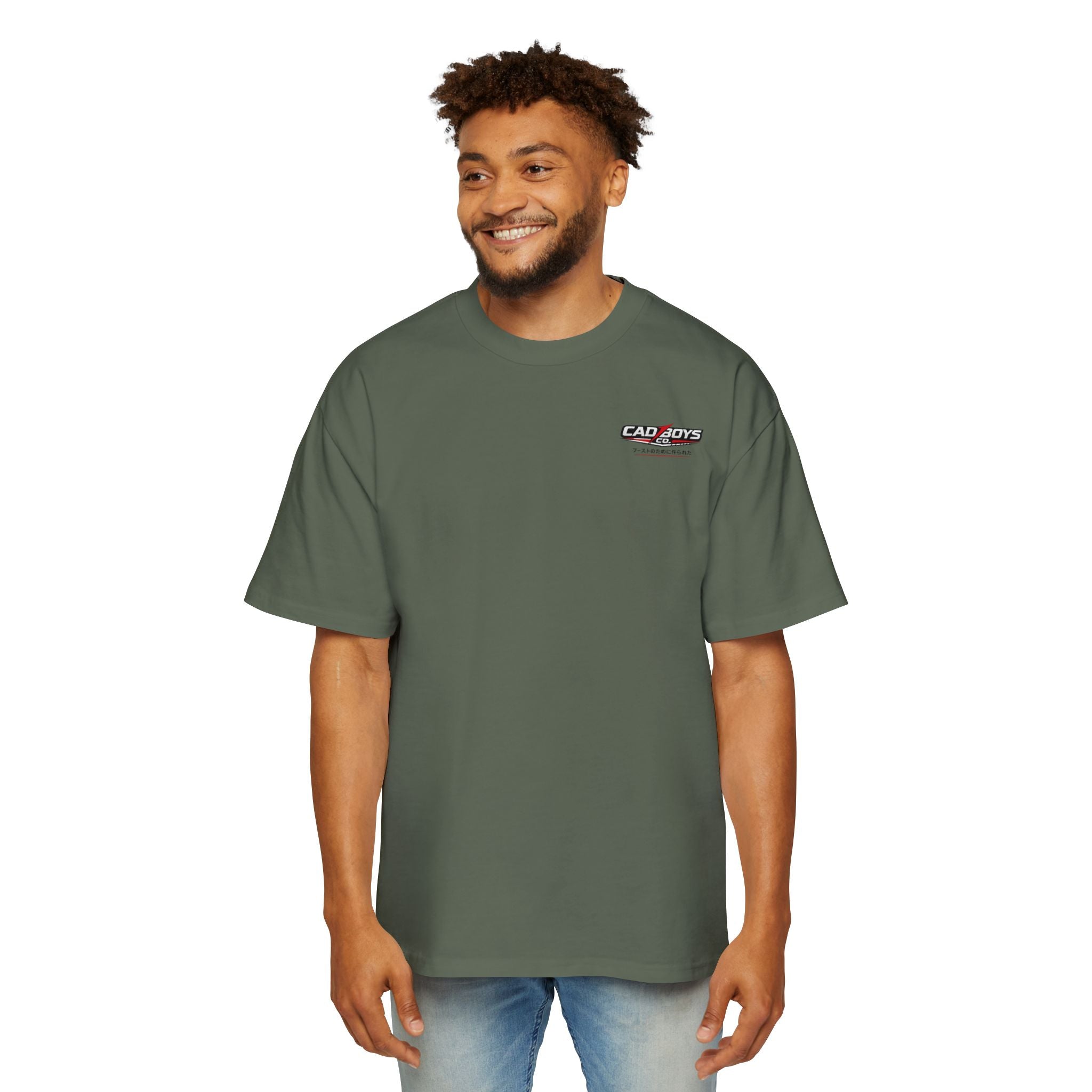 Cad Boys JDM inspired Oversized Tee — Retro Miami Racing Graphic T-Shirt