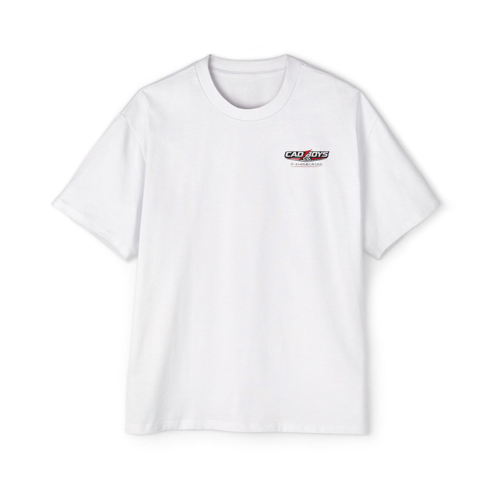 Cad Boys JDM inspired Oversized Tee — Retro Miami Racing Graphic T-Shirt