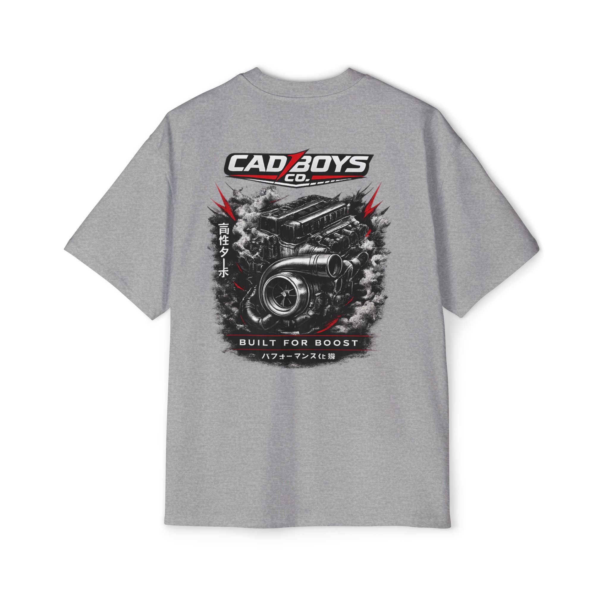Cad Boys JDM inspired Oversized Tee — Retro Miami Racing Graphic T-Shirt