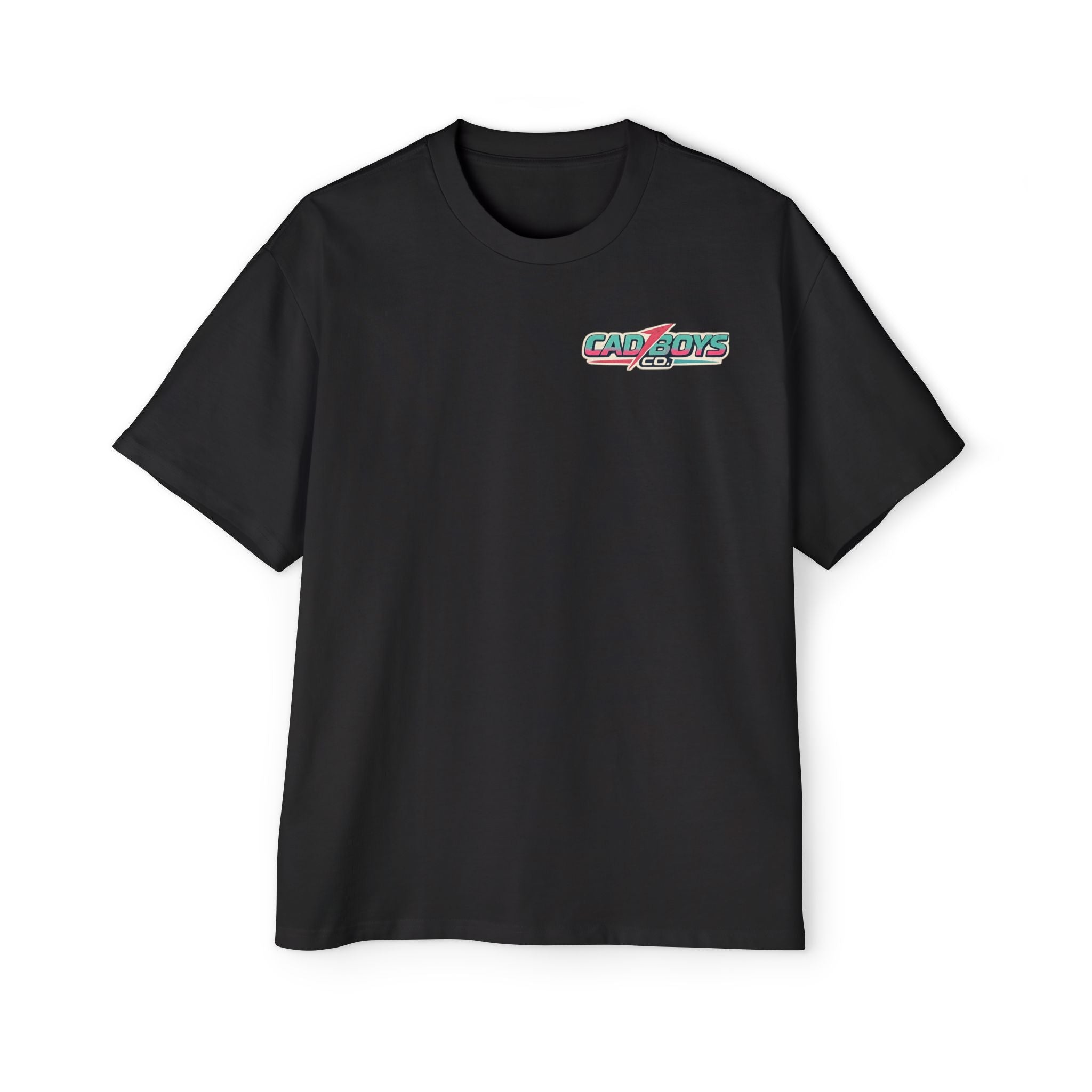 Cad Boys Vintage Race Car Tee — Men's Oversized Graphic Shirt