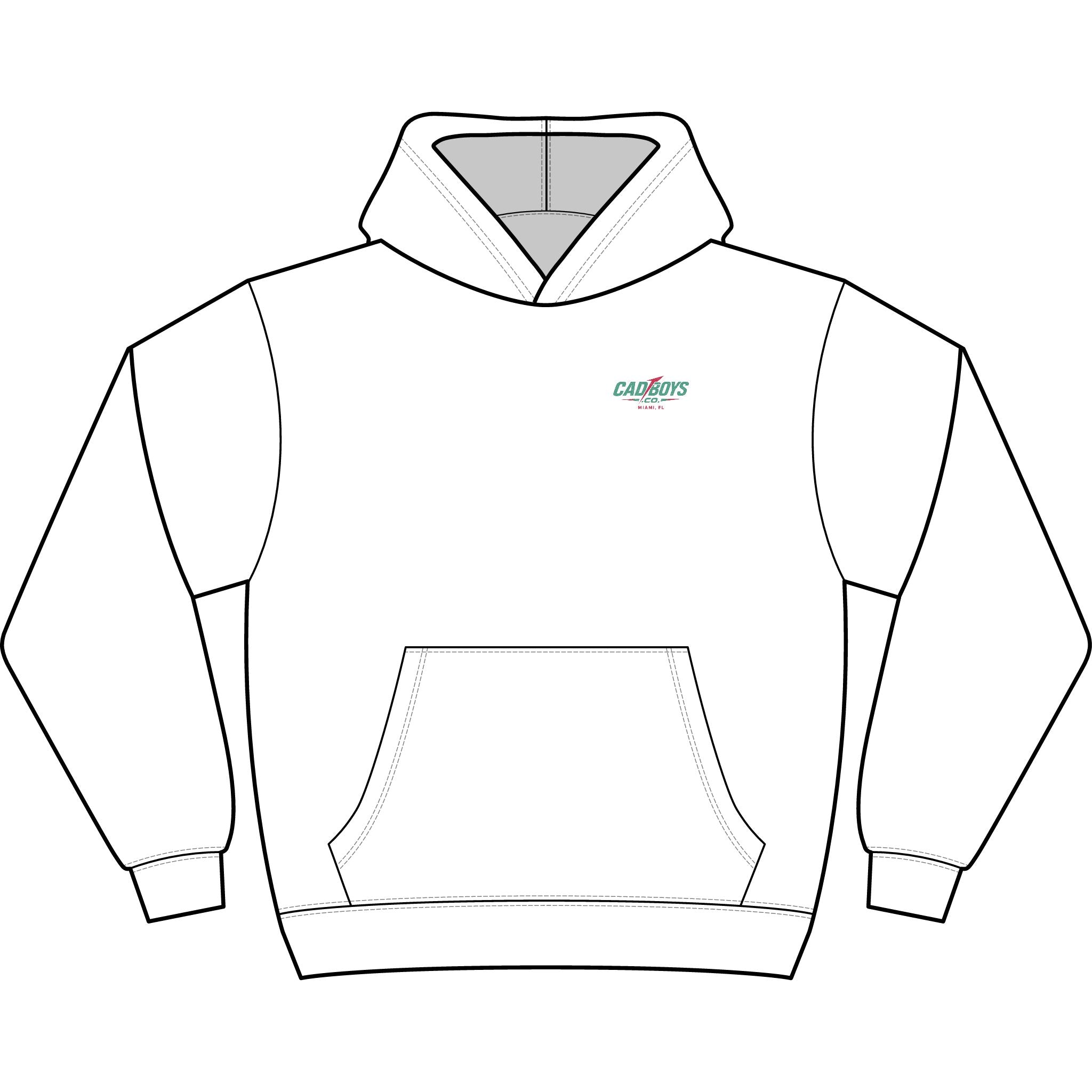 CadBoys Midnight Run Club Hoodie — Men's Graphic Box Hoodie