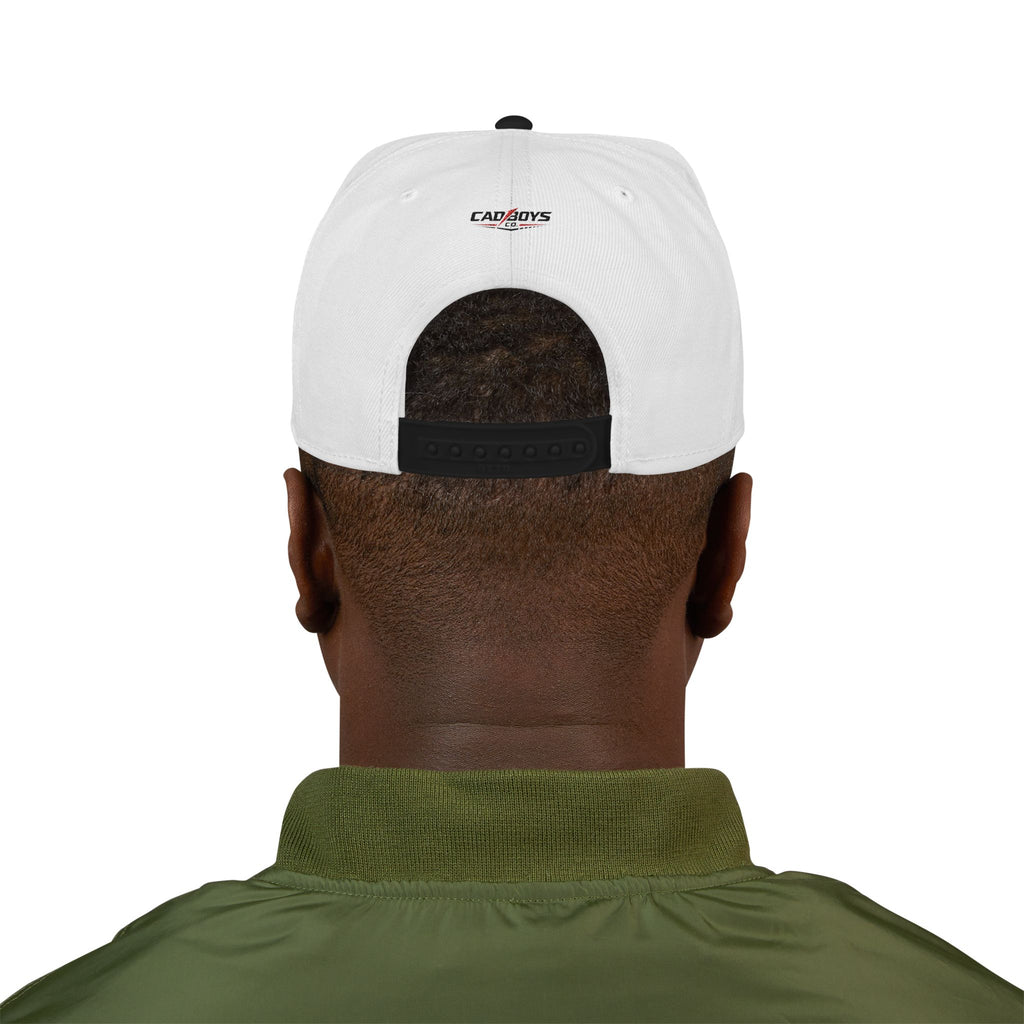 Snapback Hat — Retro Racing 'Boys' Embroidered Patch Cap