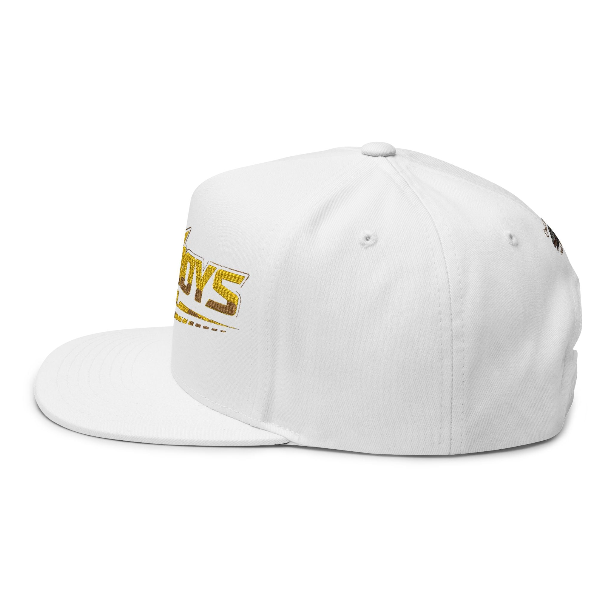 Flat Bill Cap — Embroidered "Cadboys Co." Streetwear Snapback
