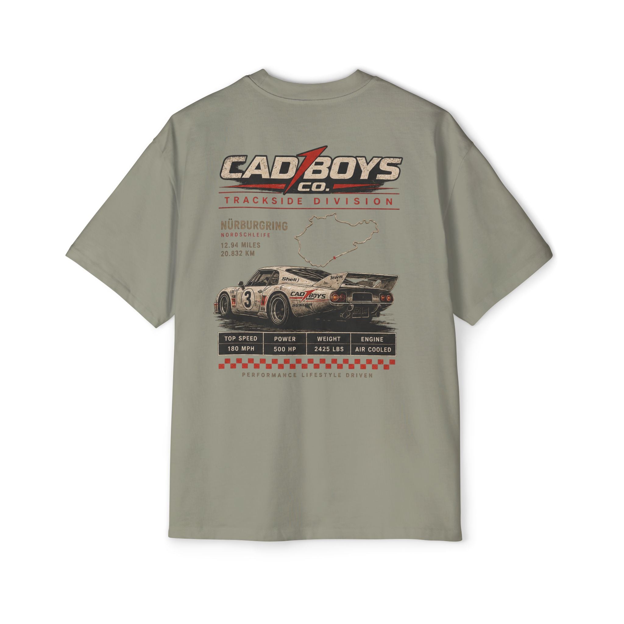 Racetrack 'Cad Boys Co.' Graphic Tee