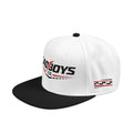 Snapback Hat — Retro Racing 'Boys' Embroidered Patch Cap