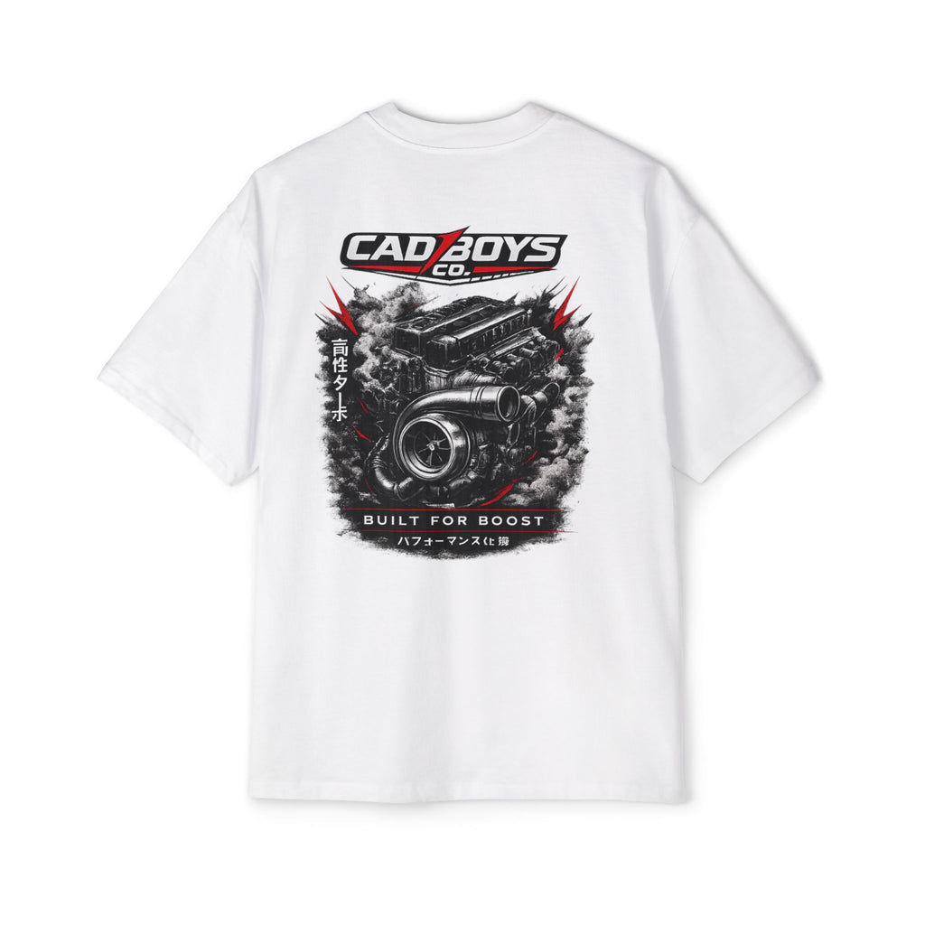 Cad Boys JDM inspired Oversized Tee — Retro Miami Racing Graphic T-Shirt