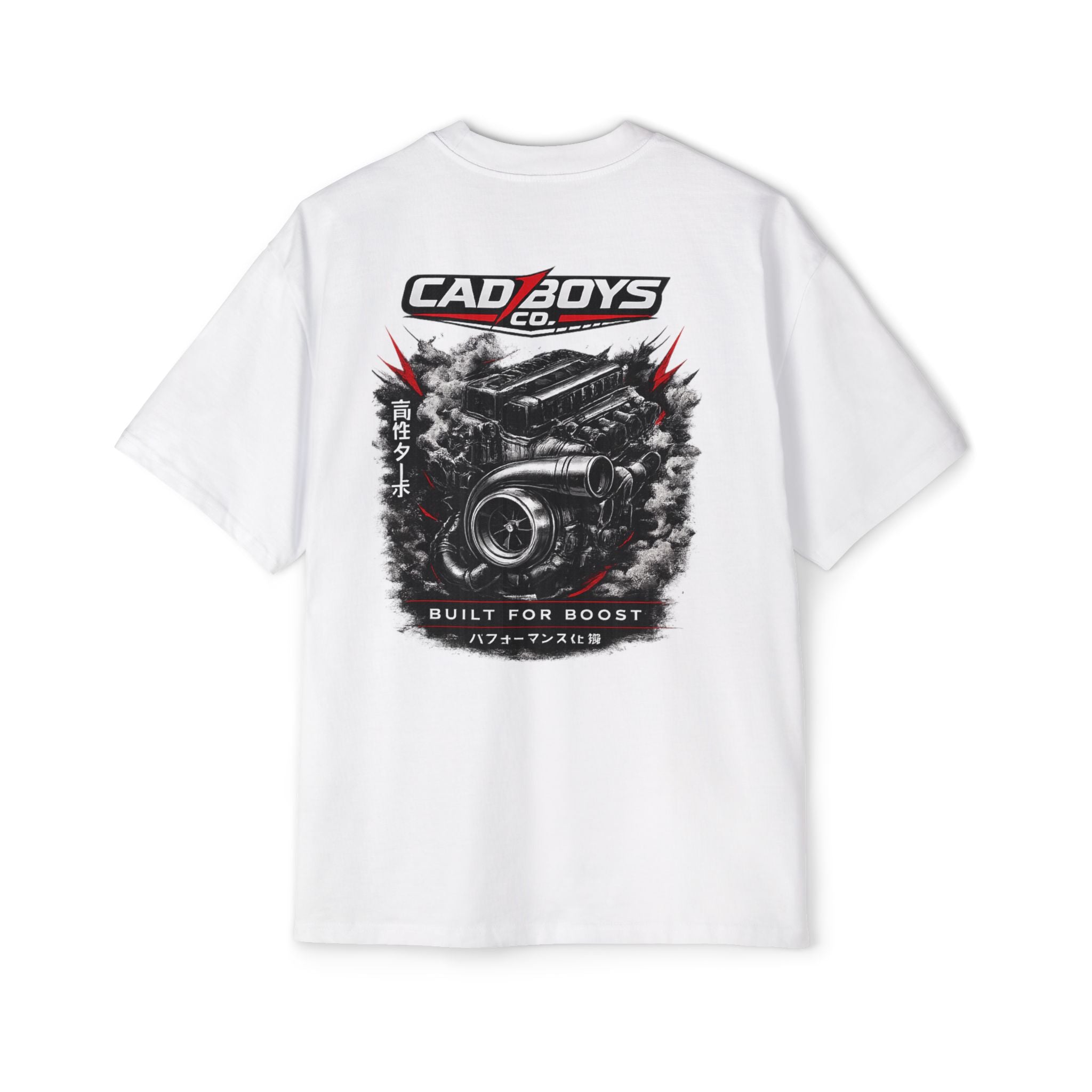 Cad Boys JDM inspired Oversized Tee — Retro Miami Racing Graphic T-Shirt